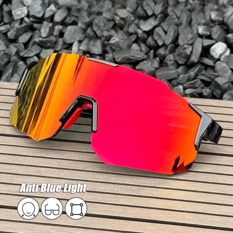 Outdoor Sport Glasses - Óculos de Ciclismo Quadrados com Lentes