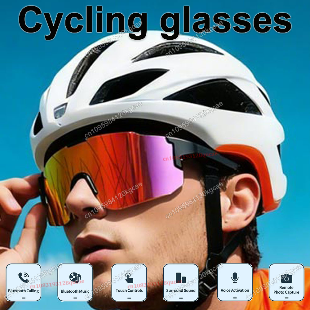 Outdoor Sport Glasses - Óculos Inteligentes para Ciclismo HD com