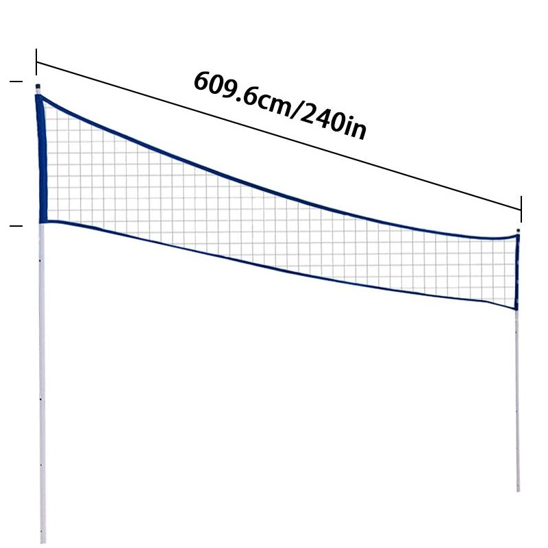 Outdoor Sports Net - Rede de Badminton Portátil para Treinamento,