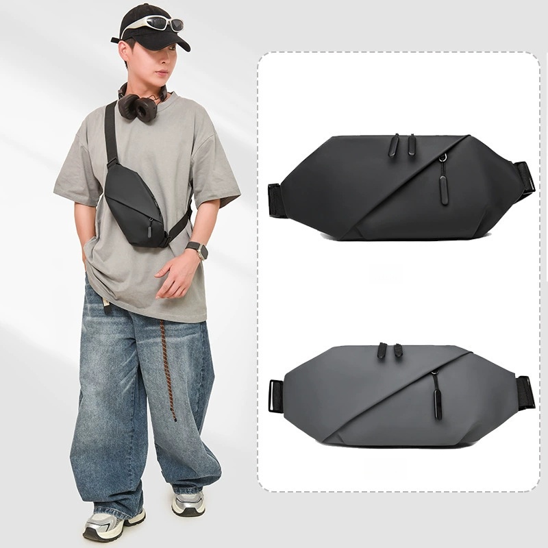 Outdoor Sport Bag - Bolsa de Cintura Minimalista para Homens,