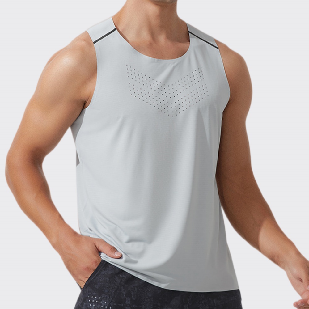 Outdoor Sport Logo - Camiseta Sem Mangas para Homens, Rápido