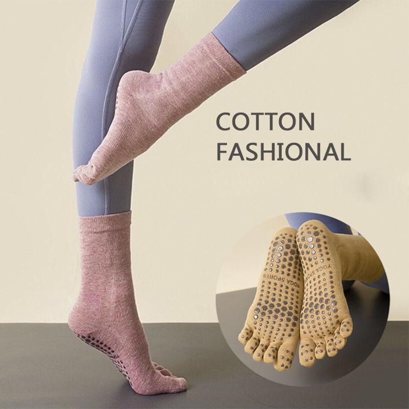 Meias de yoga de tubo médio fe - Trampoline Park Sock avaliação e preço