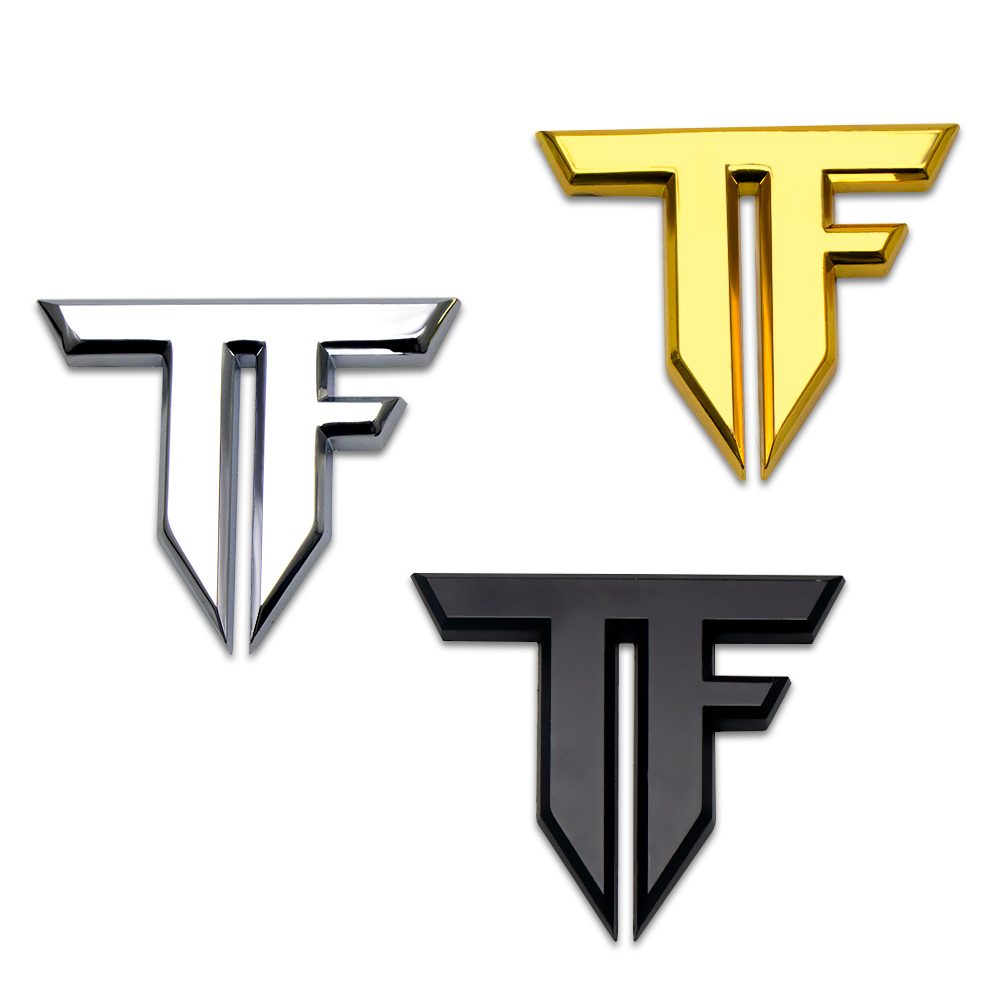 1pc 3d metal tf emblema emblem - Outdoor Sport Logo avaliação e preço