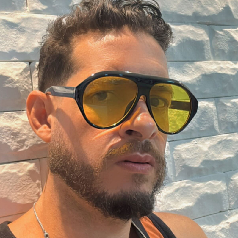 Óculos de Sol Oversized Estilo - Outdoor Sport Glasses avaliação e preço