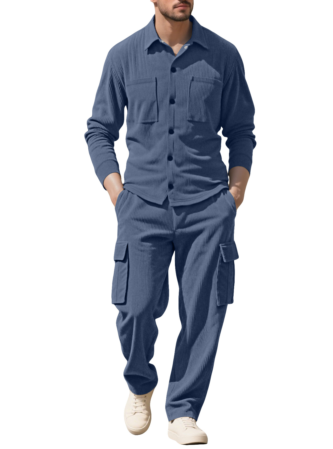 Conjunto de Moletom Masculino  - Outdoor Sports Outfit avaliação e preço
