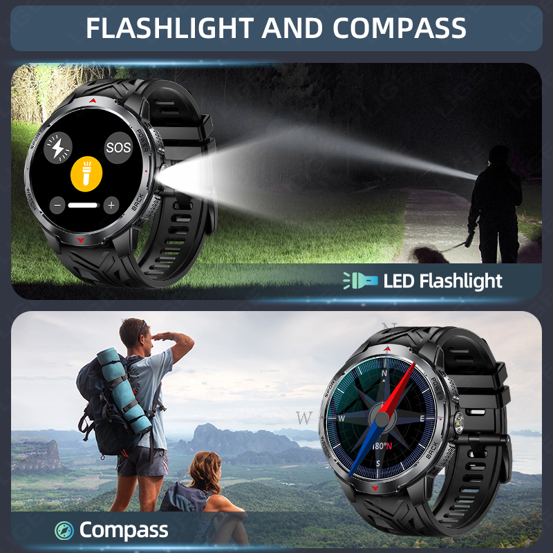 LIGE Novo relógio inteligente  - Outdoor Sport News avaliação e preço