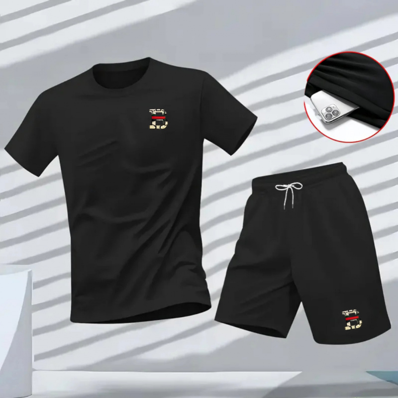 Conjunto de Camiseta de Manga  - Outdoor Sports Outfit avaliação e preço
