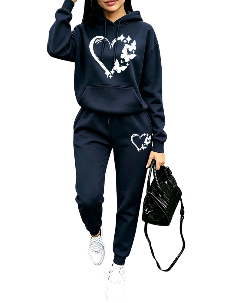 Conjunto de Moletom Feminino 2 - Outdoor Sports Outfit avaliação e preço