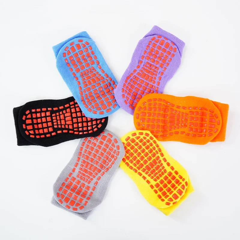 Crianças adultos antiderrapant - Trampoline Park Sock avaliação e preço