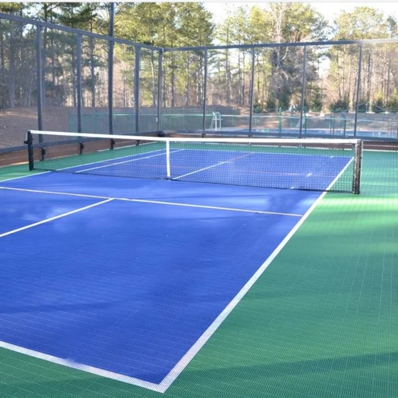 PP Pickleball Court Flooring T - Outdoor Sport Floor Tiles avaliação e preço
