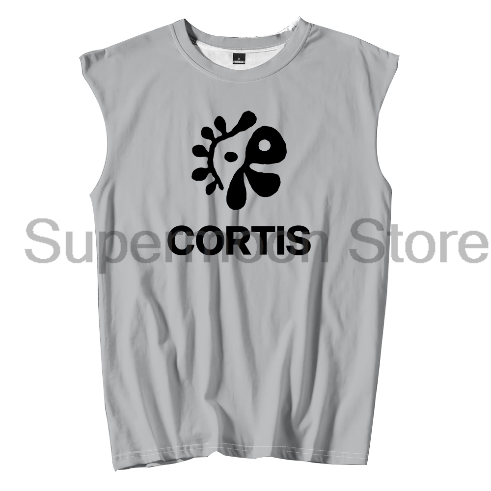 Kpop CORTIS Logo Tank Tops Uni - Outdoor Sport Logo avaliação e preço