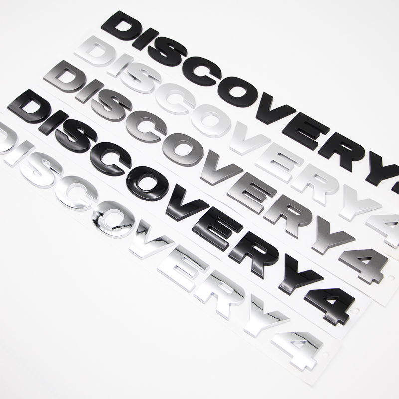 Emblema 3D ABS Discovery 4 Let - Outdoor Sport Logo avaliação e preço